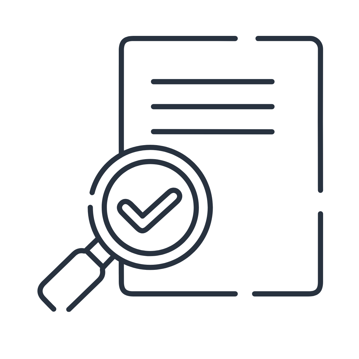 Icone Dossier cahier des charge et analyse du bien